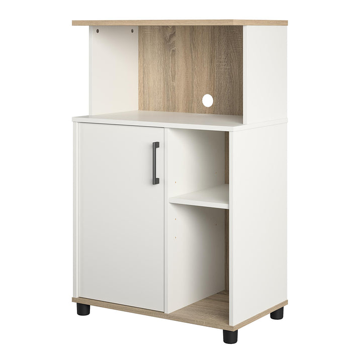 Whitmore Stand with 5 Shelves for Kitchen -  White