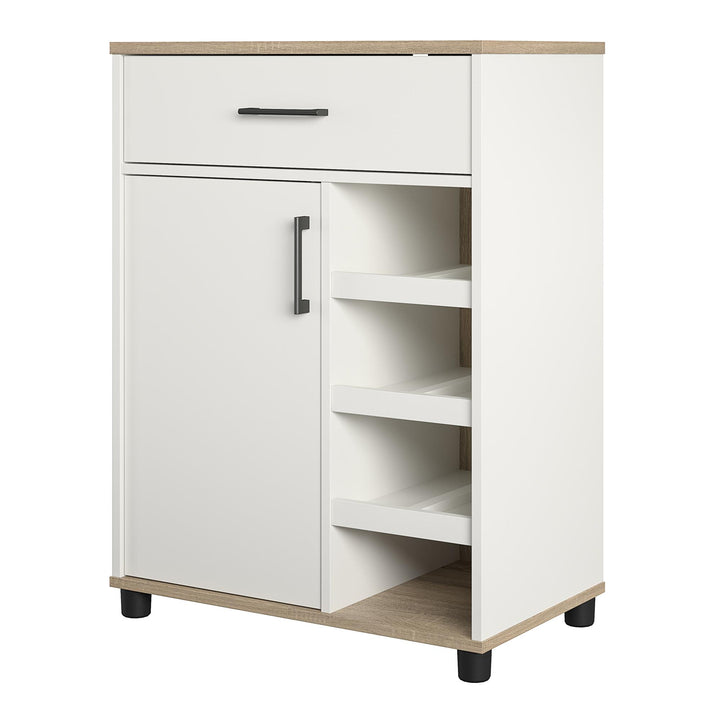 Reversible bar shelves Whitmore -  White