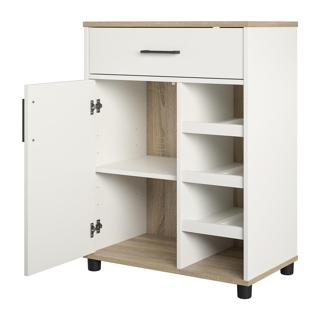 Whitmore bar storage solution -  White