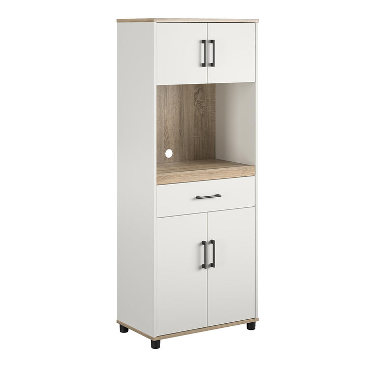 Whitmore coffee organization cabinet -  White