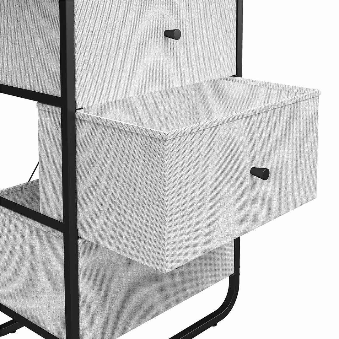 Drawer Fabric Organizer - White marble