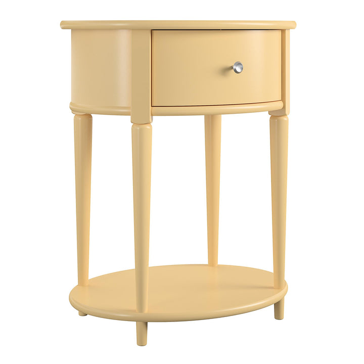 Aurora design drawer table -  Yellow
