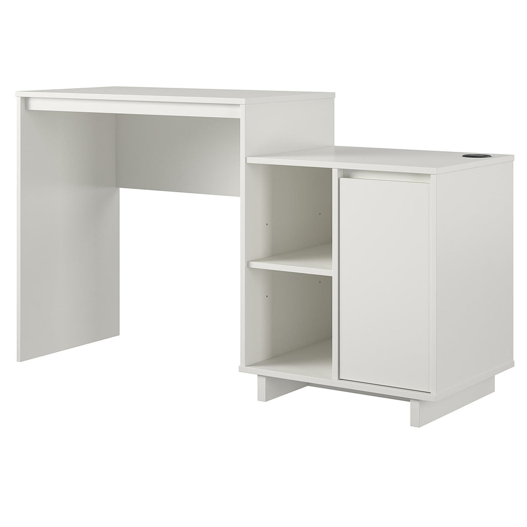 Ravelston wireless charge desk -  White