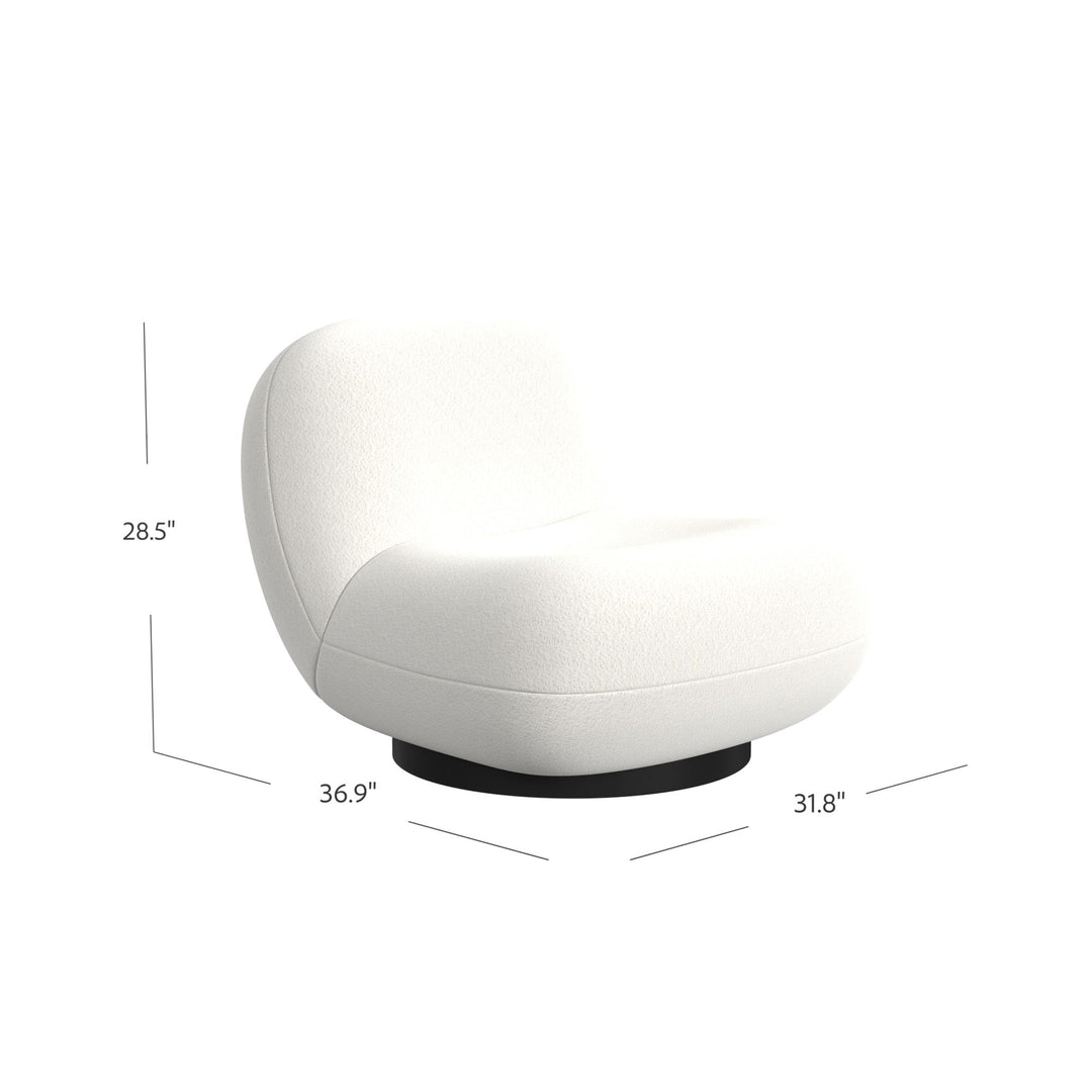cortney’s swivel chair - White