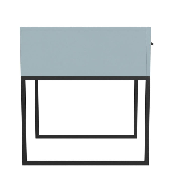 end tables with drawers - Powder Blue