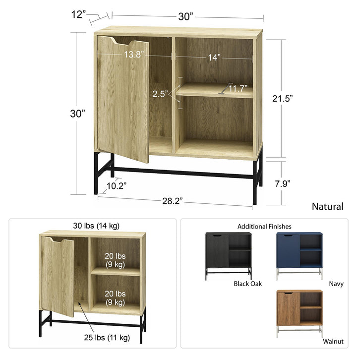 Decorative book cabinet - Natural