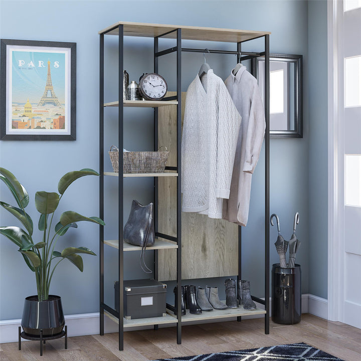 open back wardrobe - Natural