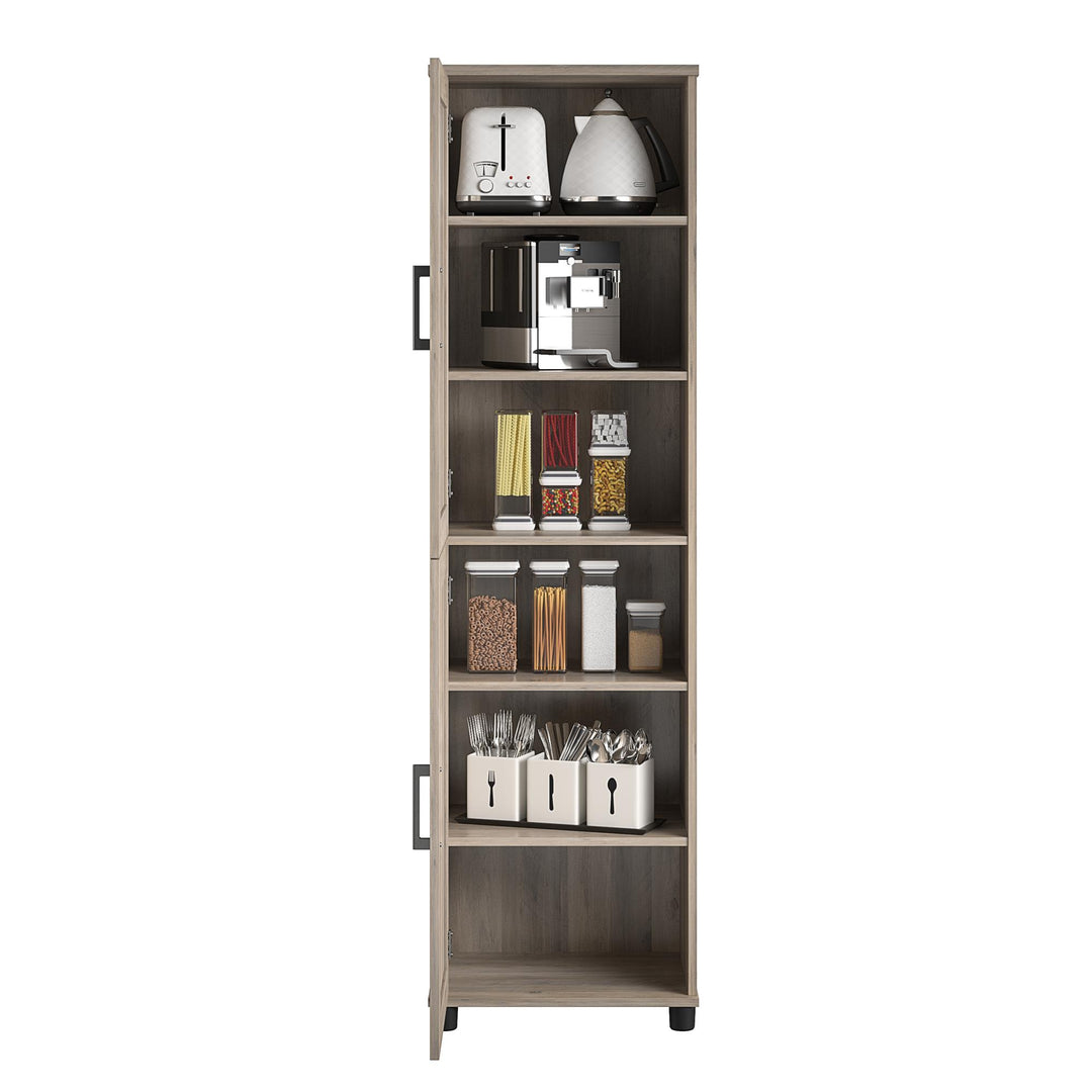 2 door kitchen storage cabinet - Gray Oak