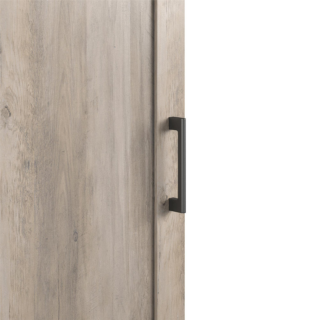 wooden pantry cabinet - Gray Oak