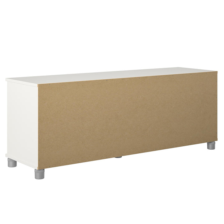 Shoe rack bench Basin design -  White