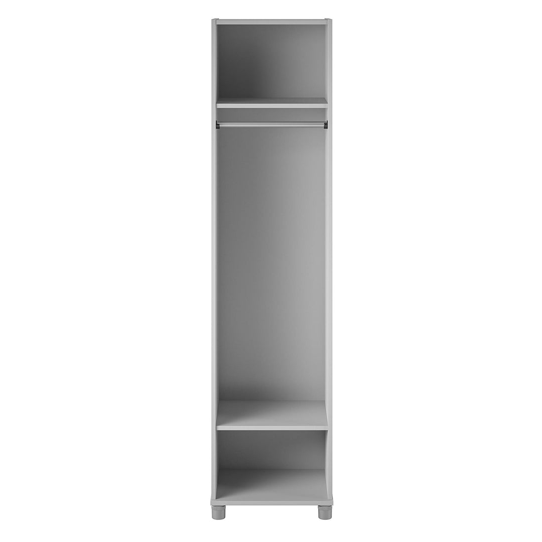 Best Basin Design Mudroom Cabinet with Shelving -  Dove Gray