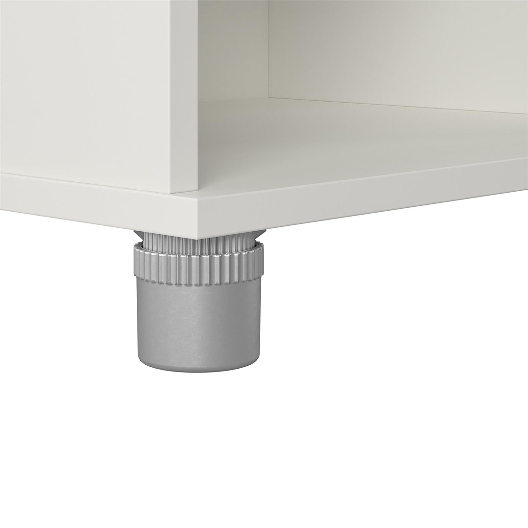 Modern mudroom organization with Basin cabinet -  White