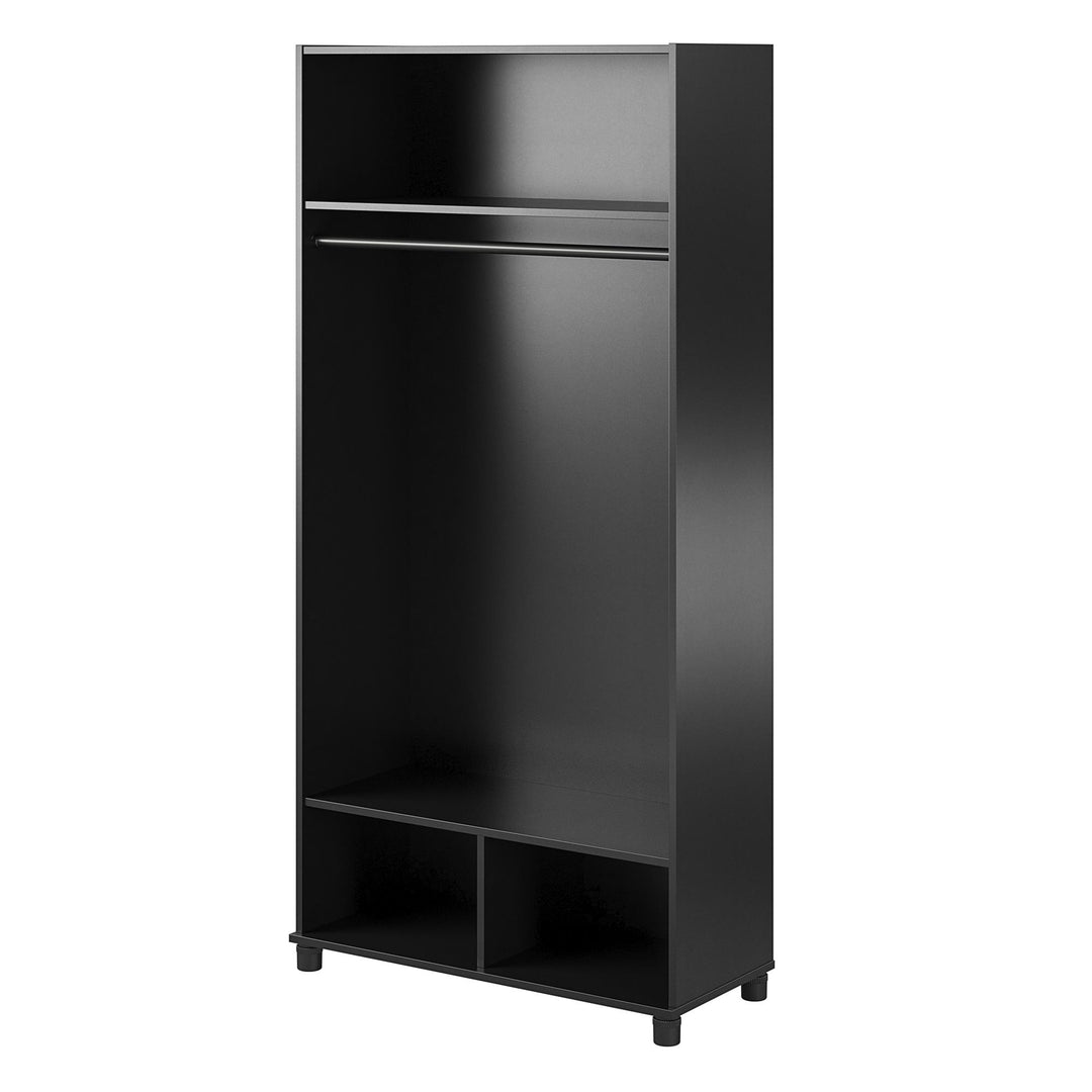 Best adjustable shelving cabinet for mudroom -  Black