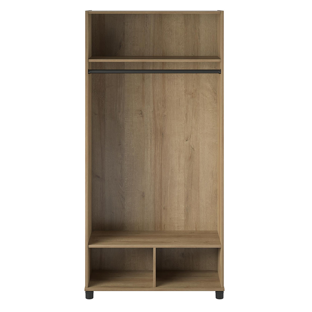 Essential storage cabinet for mudroom organization -  Natural
