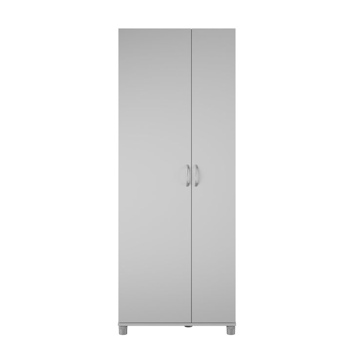 Organize in style with Basin adjustable shelving cabinet -  Black