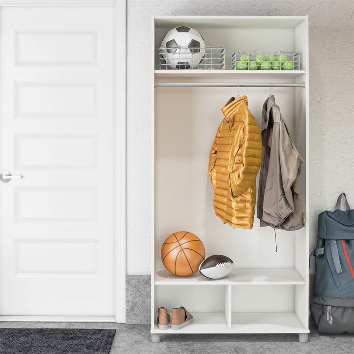 Adjustable shelving for versatile storage -  White