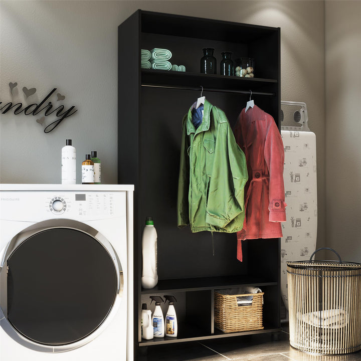 Spacious and durable Basin storage cabinet -  Black