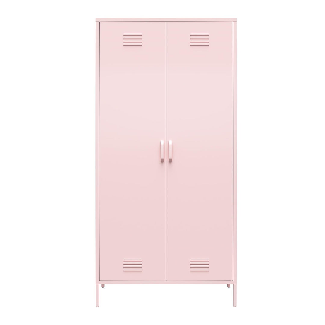 Maximize space with tall 2 door locker -  Orange