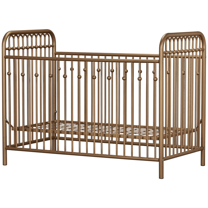 Stylish Monarch Hill Ivy Crib with Adjustable Heights -  Gold