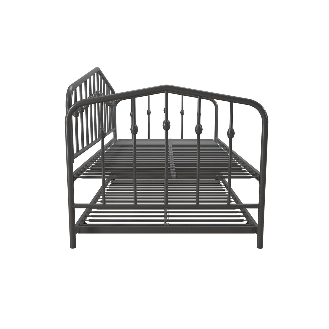 Bushwick Metal Daybed & Trundle - Gray - Twin