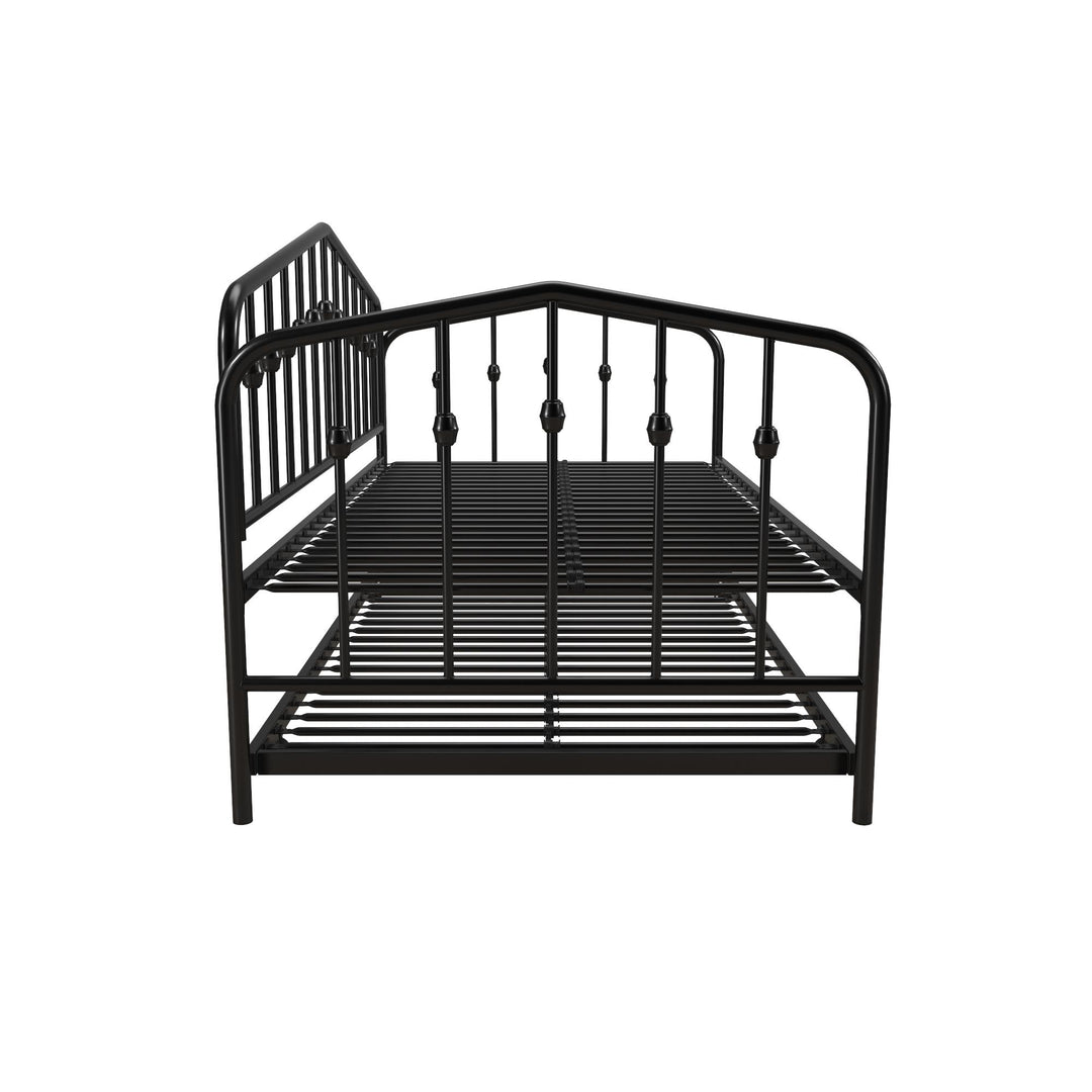 Bushwick Metal Daybed & Trundle - Black - Twin
