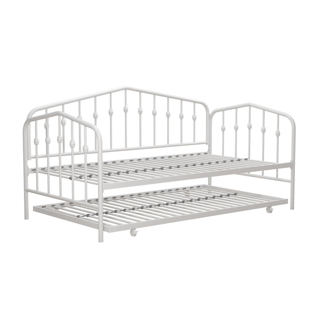 Bushwick Metal Daybed & Trundle - White - Twin