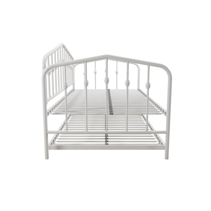 Bushwick Metal Daybed & Trundle - White - Twin