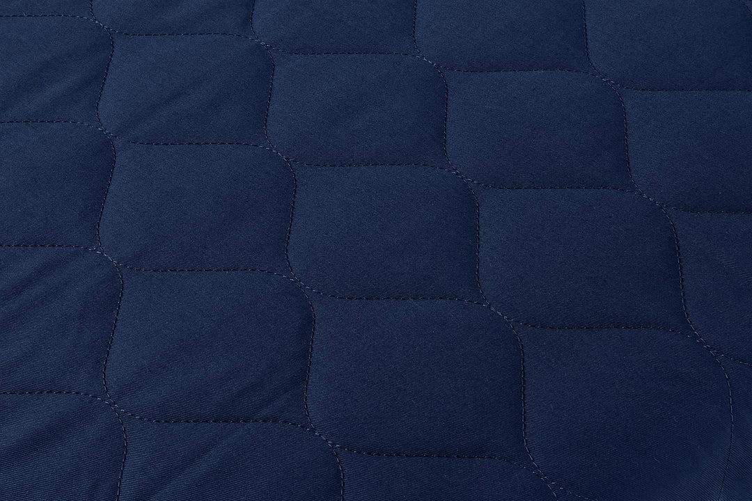 Dana 6 Inch Quilted Mattress with Removable Cover and Thermobonded Polyester Fill - Blue - Full