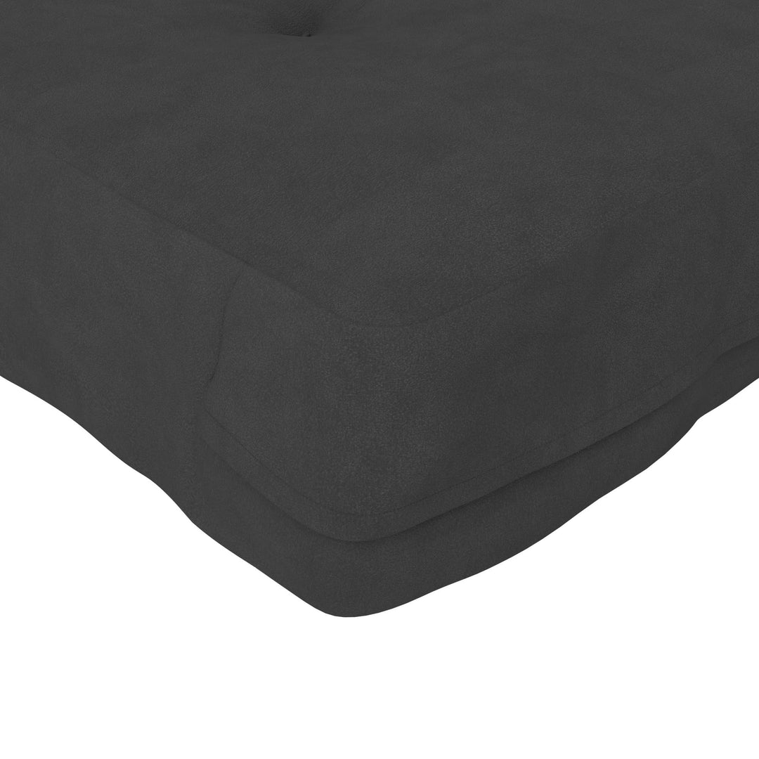 Eve 8 Inch Thermobonded High Density Polyester Fill Futon Mattress - Gray - Full
