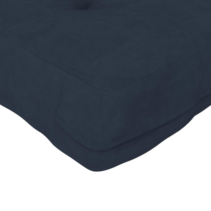 Eve 8 Inch Thermobonded High Density Polyester Fill Futon Mattress - Blue - Full