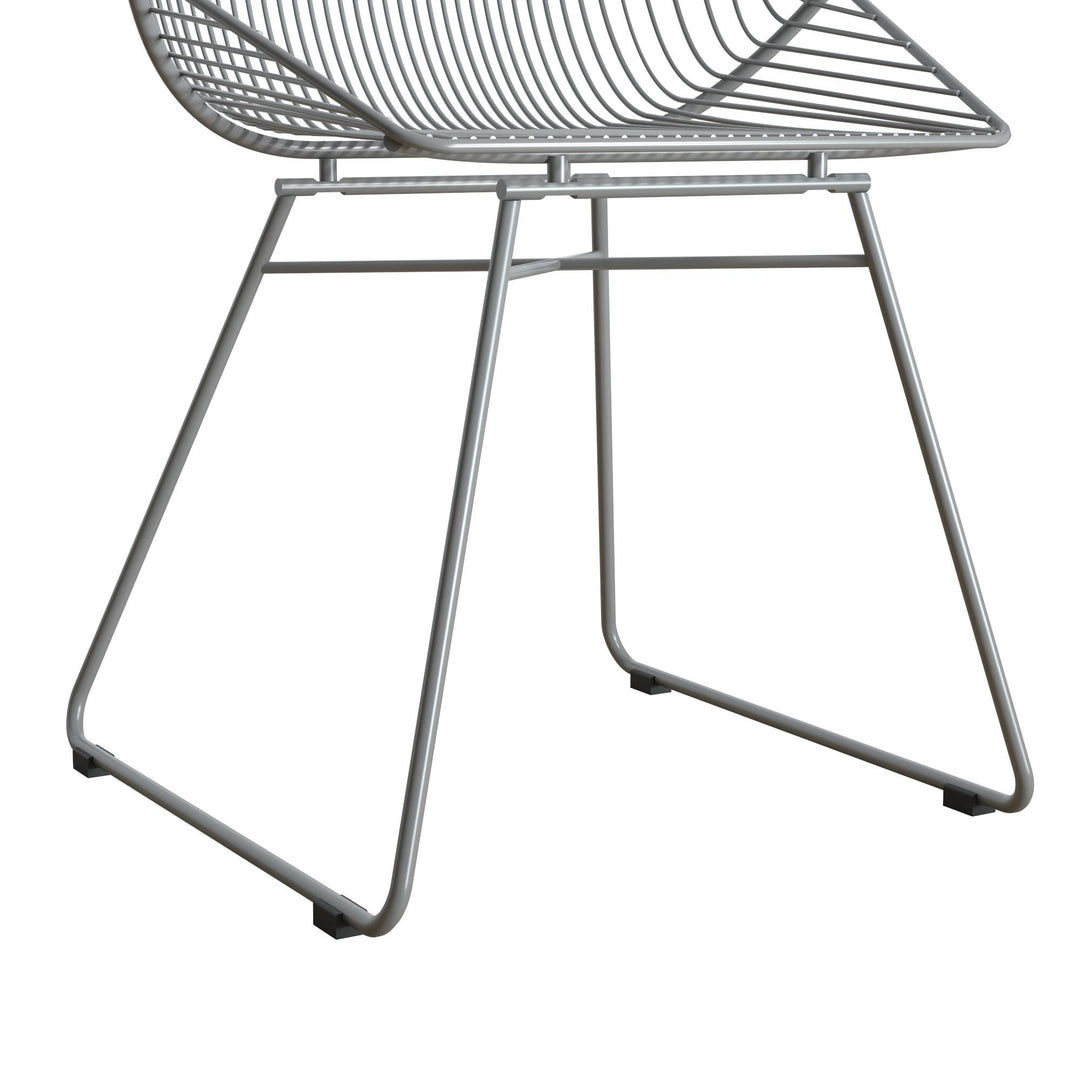 Modern living room chair Ellis -  Gray
