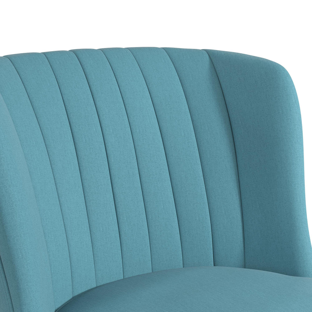 Brittany Accent Chair with Stylish Design -  Light Blue