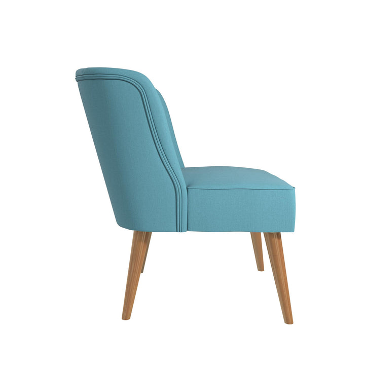 Durable Brittany Accent Chair -  Light Blue