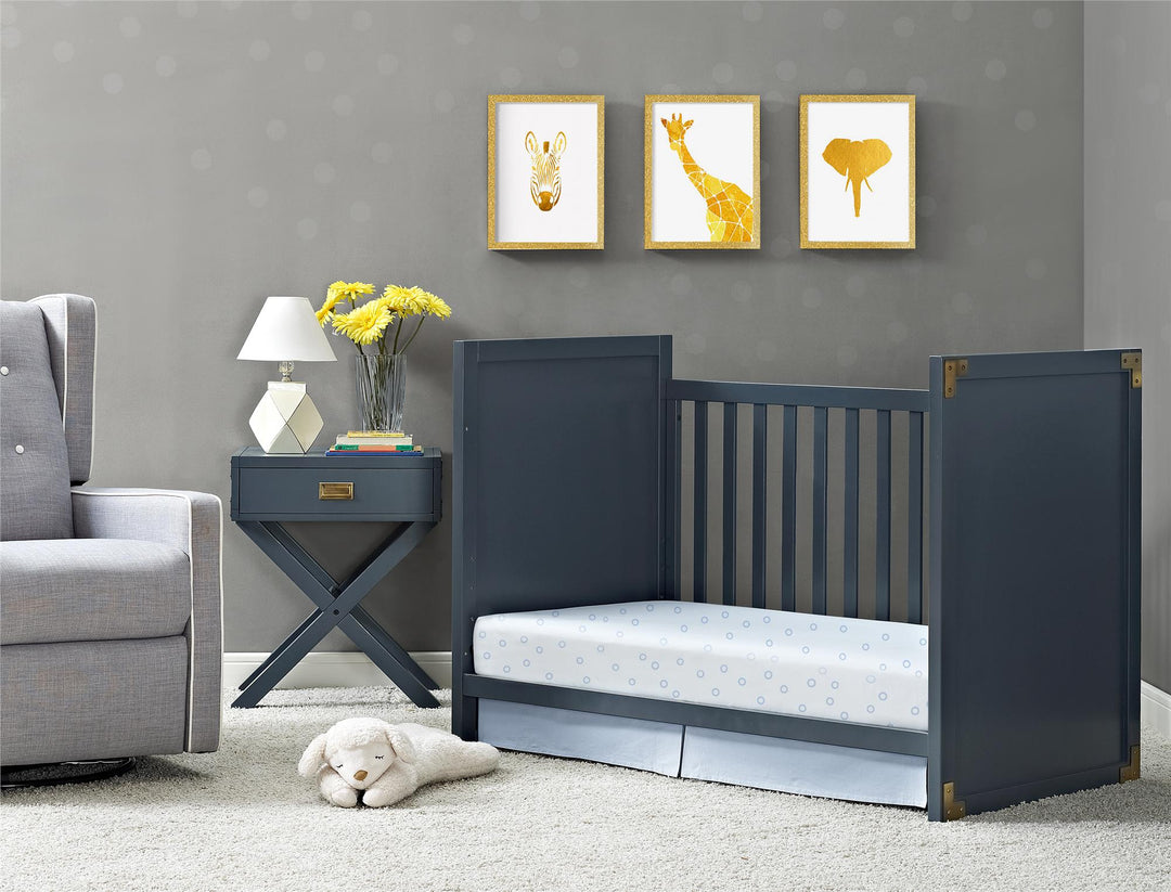 nightstand with drawer handle - Graphite Grey