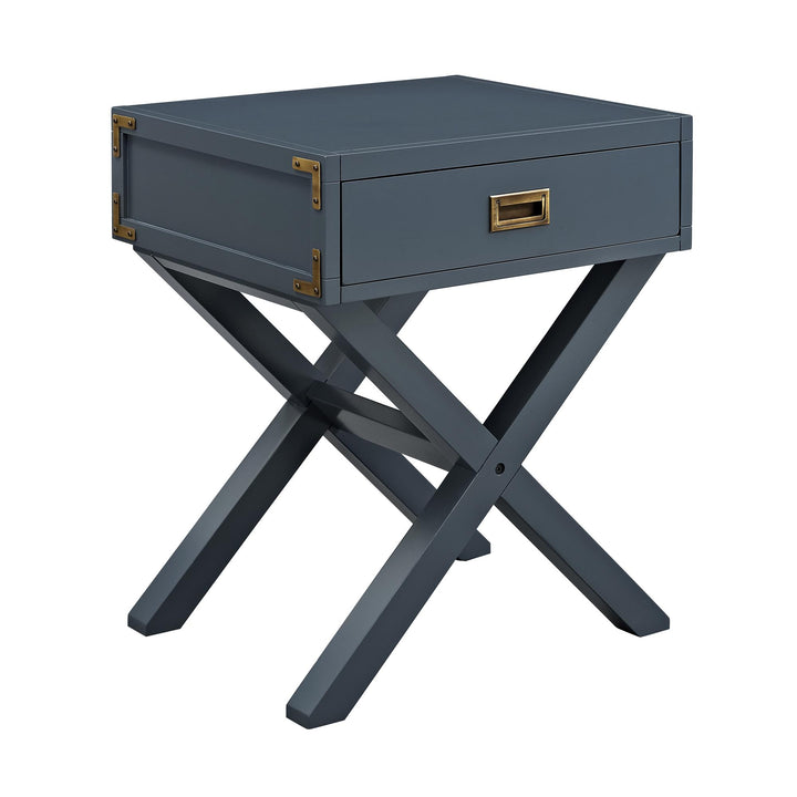 side nightstand with drawers - Graphite Grey