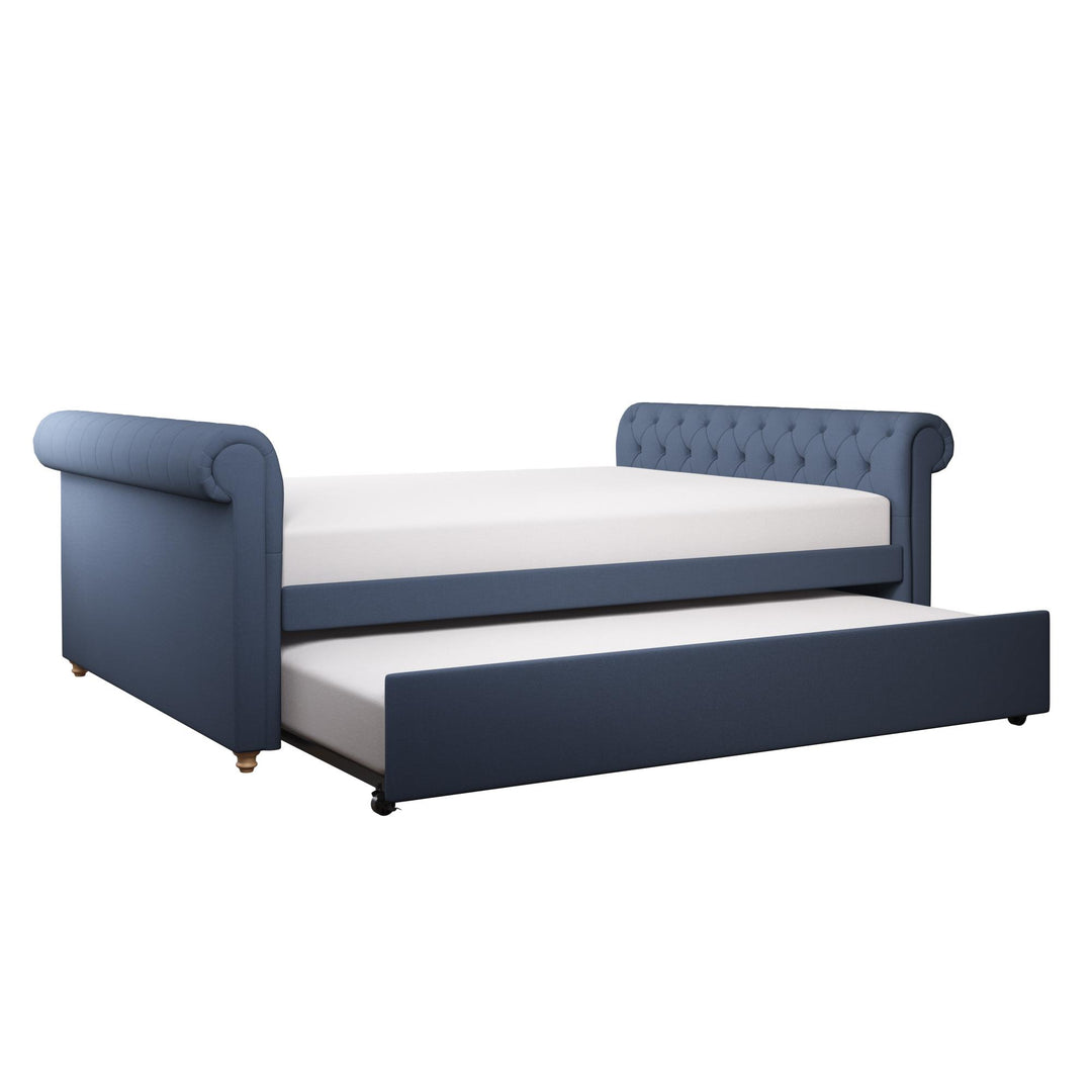 Best Sophia Backless Daybed Set -  Navy  -  Queen