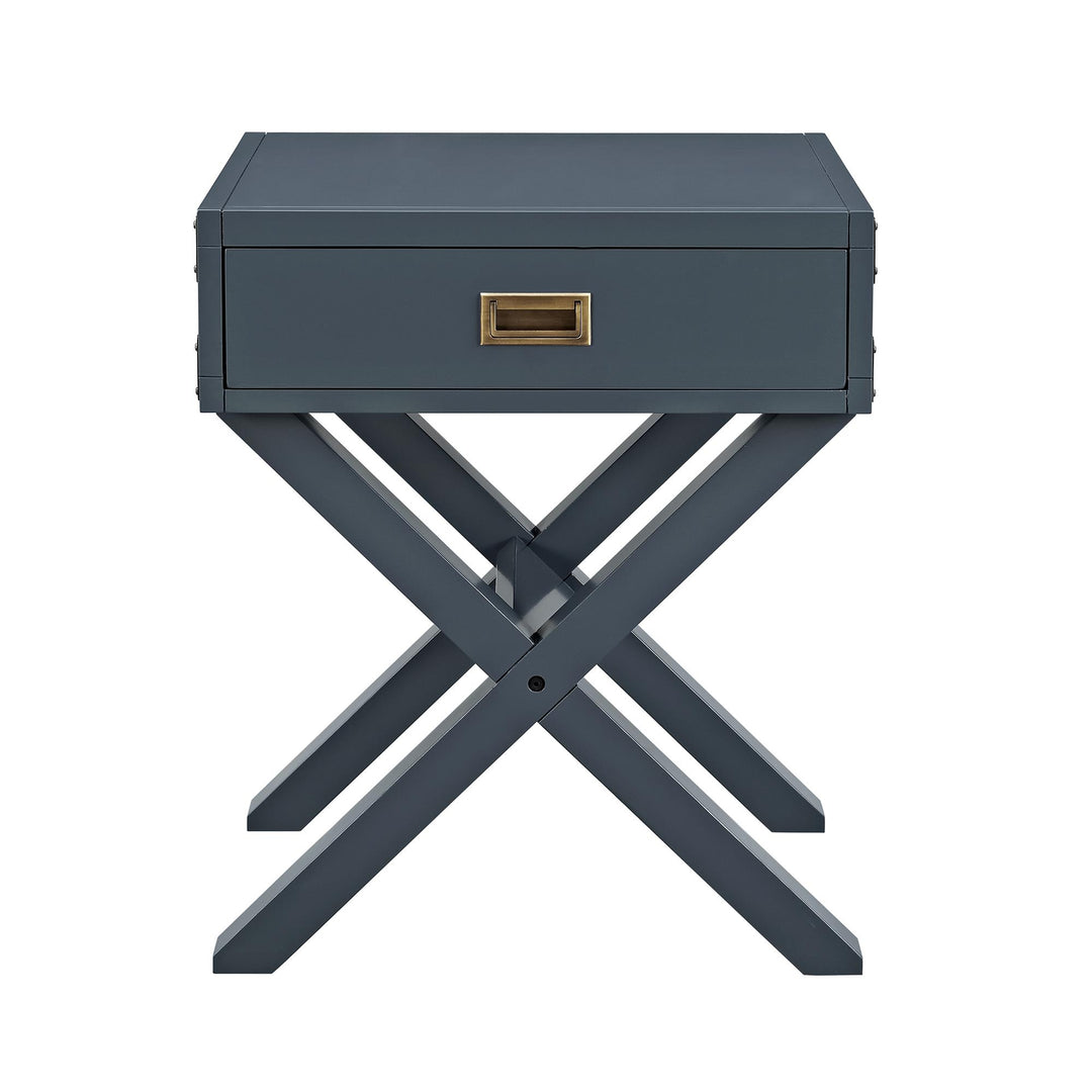 nightstand with drawer - Graphite Grey
