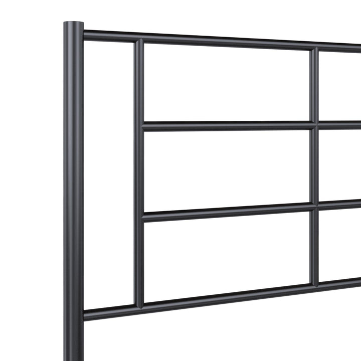 contemporary metal bed frame - Black - Twin Size