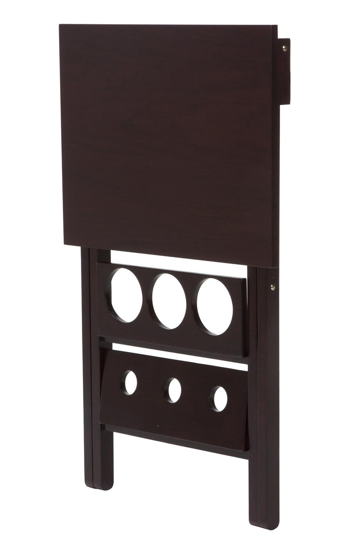 Folding rack with tray -  Espresso