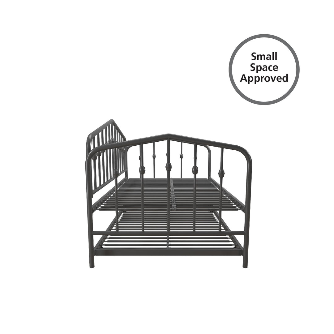 Bushwick Metal Daybed & Trundle - Gray - Twin