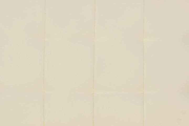 Emily’s contemporary tufted lounger - Vanilla Faux Leather
