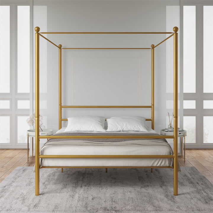canopy bed storage - Gold - Full