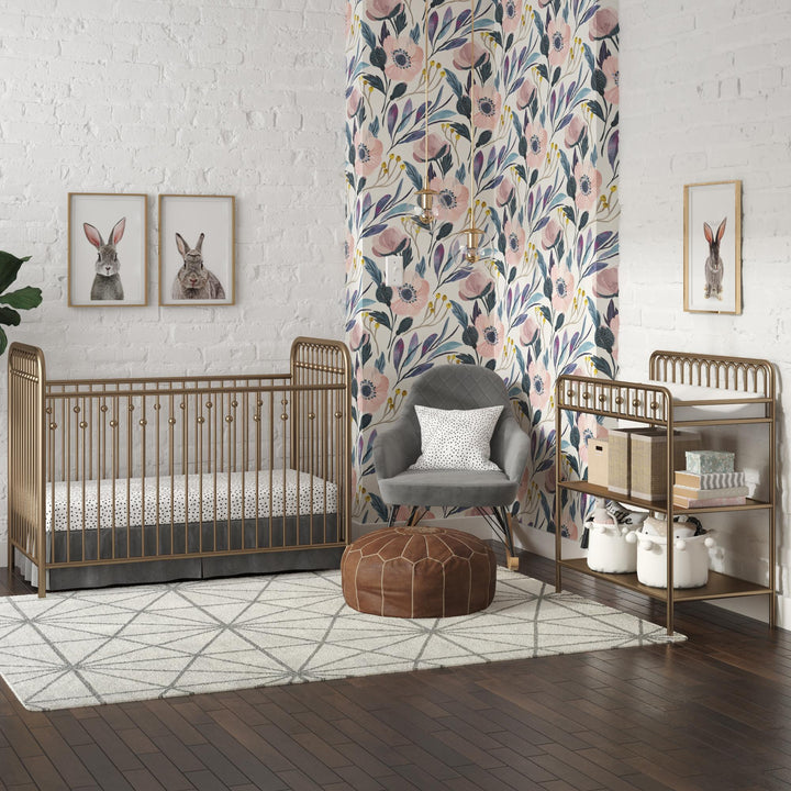 Monarch Hill Ivy Metal Crib -  Gold