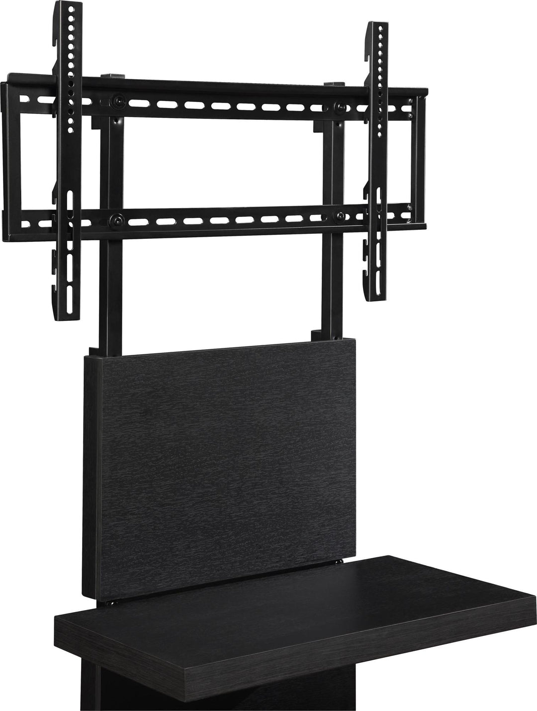 Wall-mounted TV stand for 60" screens -  Black