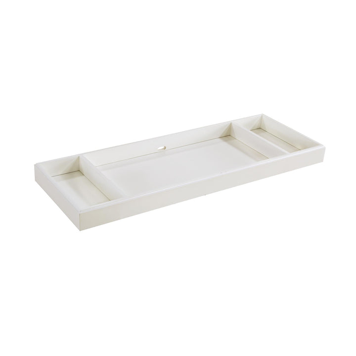 Lafayette Dresser Topper Designed with 2 Side Storage Compartments - French White Lace