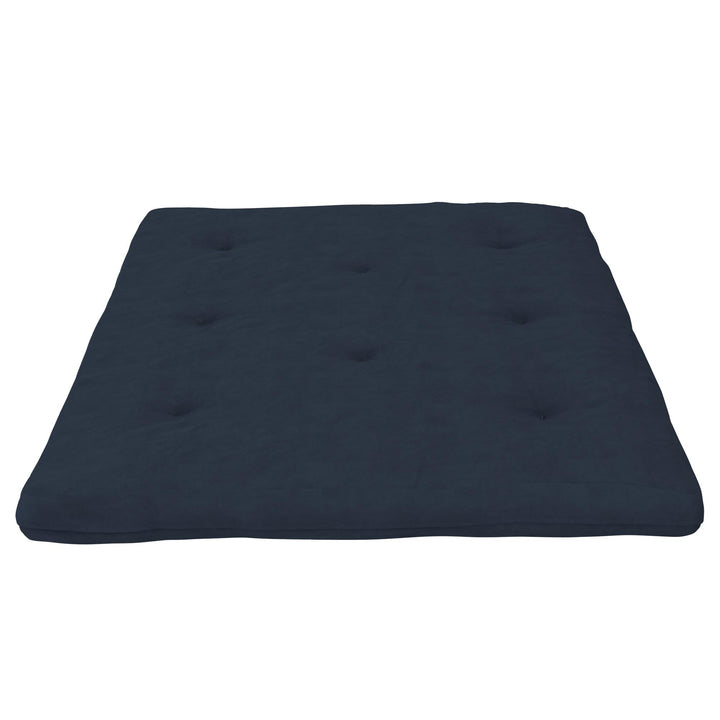 Kali 6 Inch Thermobonded High Density Polyester Fill Futon Mattress - Blue - Full