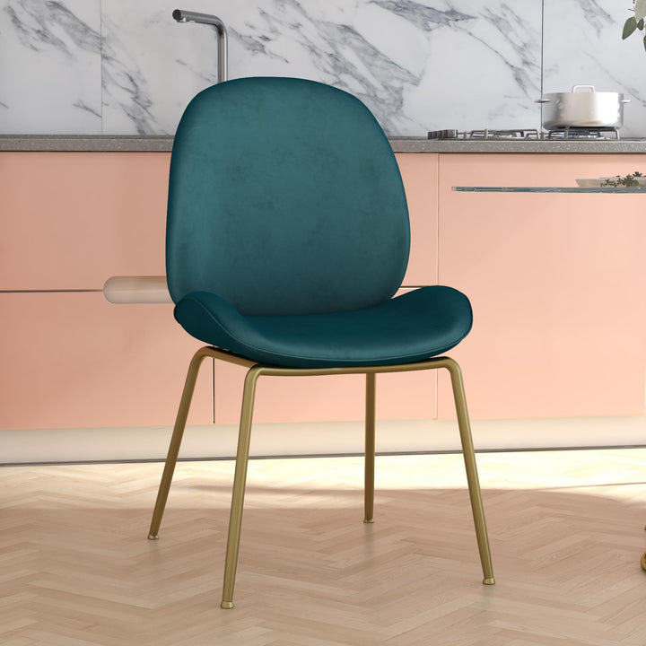 Astor chair for dining room -  Blue