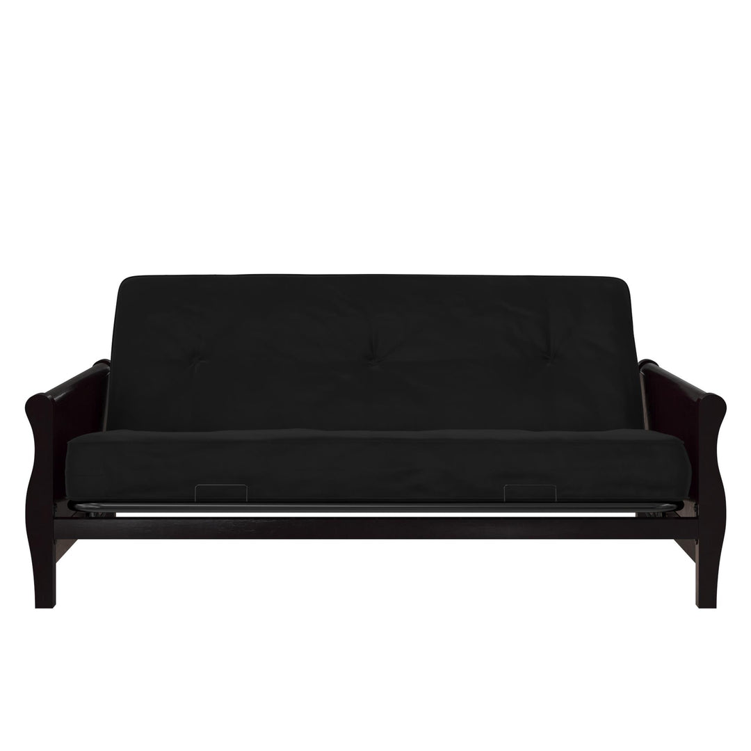 Comfortable 8 inch futon mattress online -  Black 