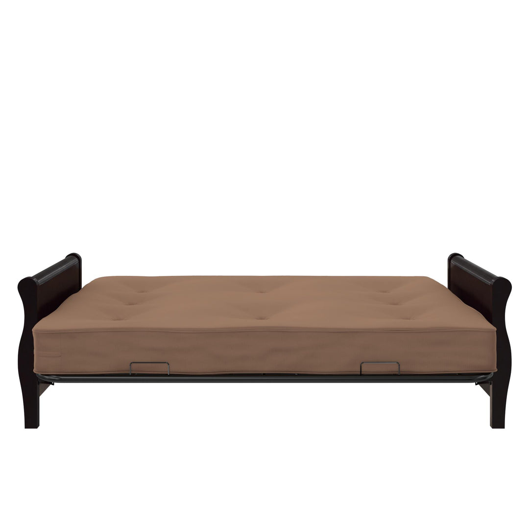 Carson 8 Inch Thermobonded High Density Polyester Fill Futon Mattress - Tan - Full