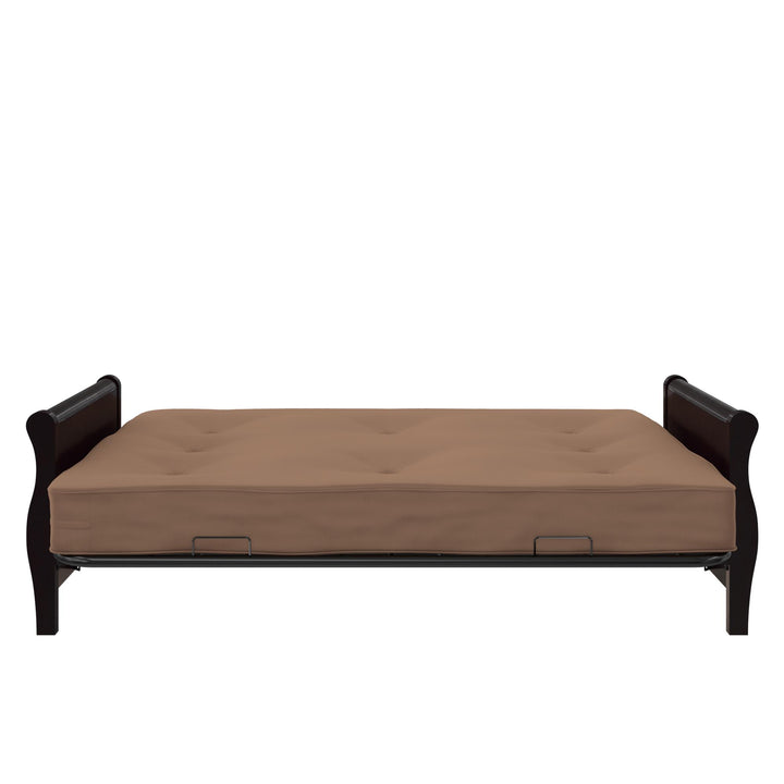 Carson 8 Inch Thermobonded High Density Polyester Fill Futon Mattress - Tan - Full